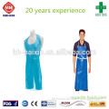 High Performance waterproof PVC Apron, blue disposable water PVC apron of high quality and low price